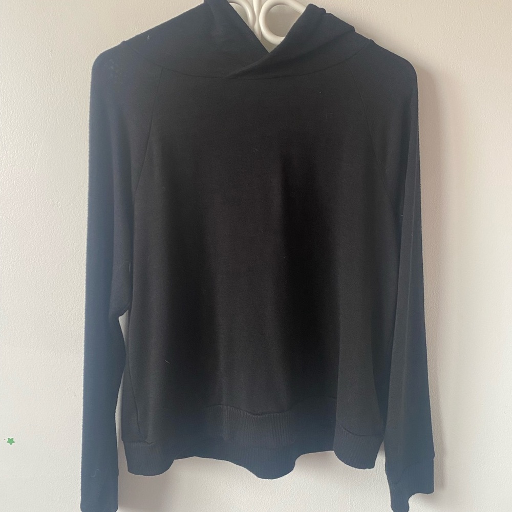 Men's Black Hoodie Sweater